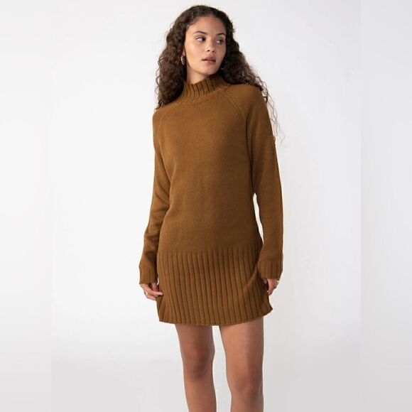 NEW SANCTUARY the sweater mini dress in spice size XL New - Picture 1 of 11